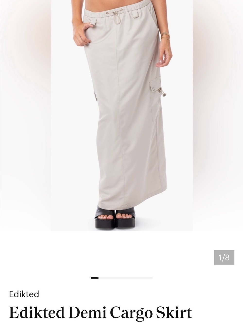 Edikted Demi Cargo Skirt